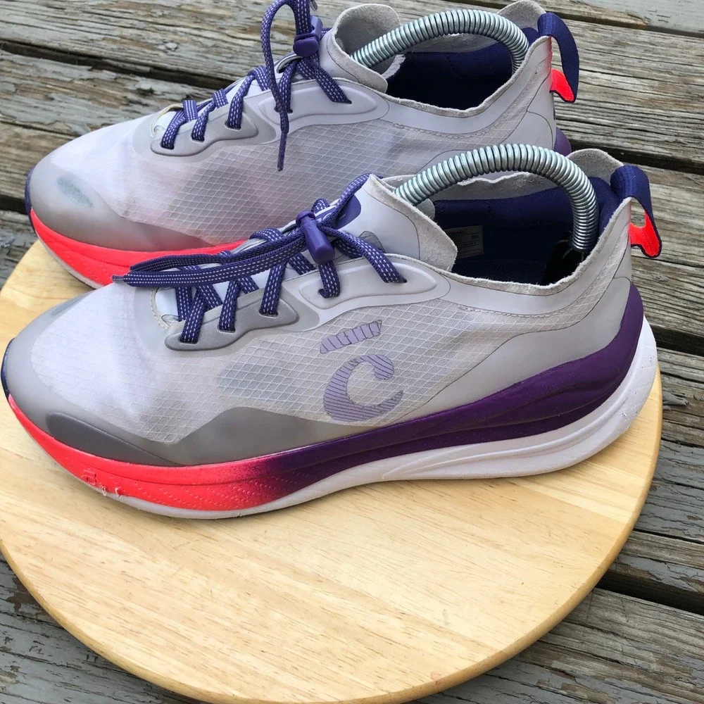 Clove Alto Shoes Supercrush Womens 9 Grey Purple Pink Fuchsia Nurse Healthcare
